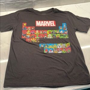 Marvel Heroes Periodic Table Tee